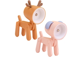 Lâmpada Led Mini para Secretária Suporte de Telefone em Forma de Animal Luz Noite Ajustável RNEMITERY