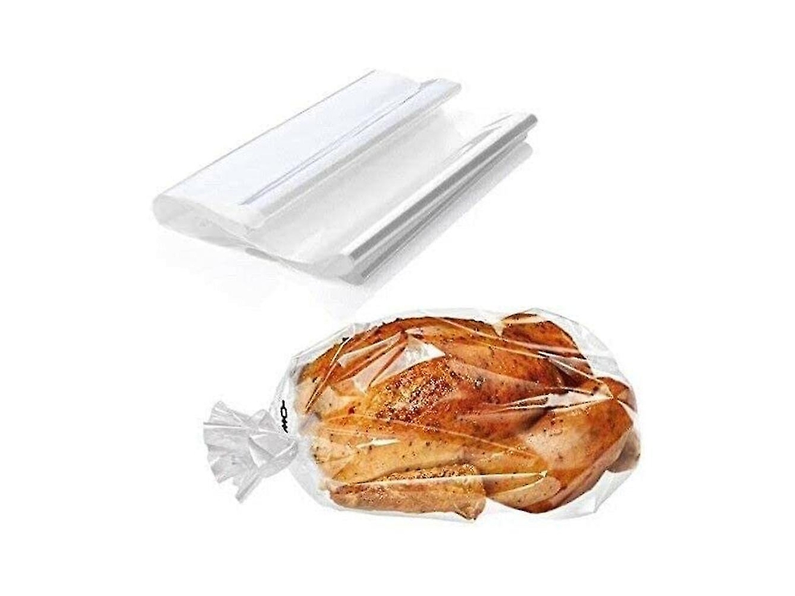 Paquete de 10 Bolsas para Asar Grandes 63*51cm, Seguras para Horno o Microondas, Mantienen La Carne Jugosa