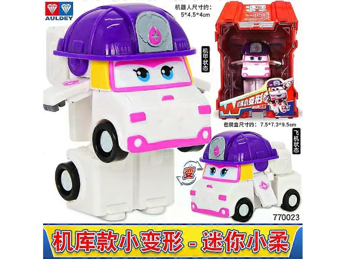 Brinquedo De Robô Avião Deformável Super Wings Mini, Escala 2 Polegadas, Presente Para Criançasa10