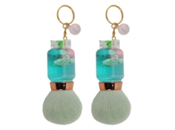 Cepillo de limpieza de uñas portátil multifuncional Sunflare Green
