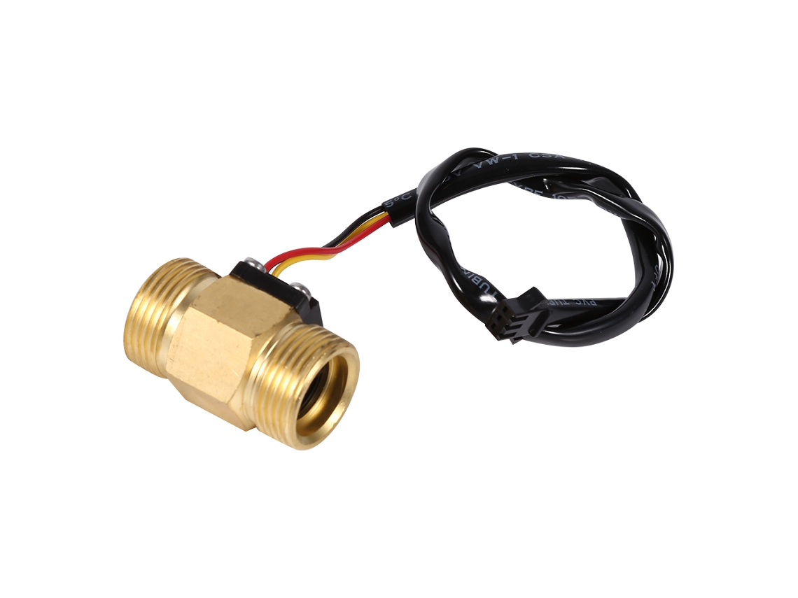 Sensor De Fluxo De Água Efeito Hall G3/4 Dn20mm 2 45l/min