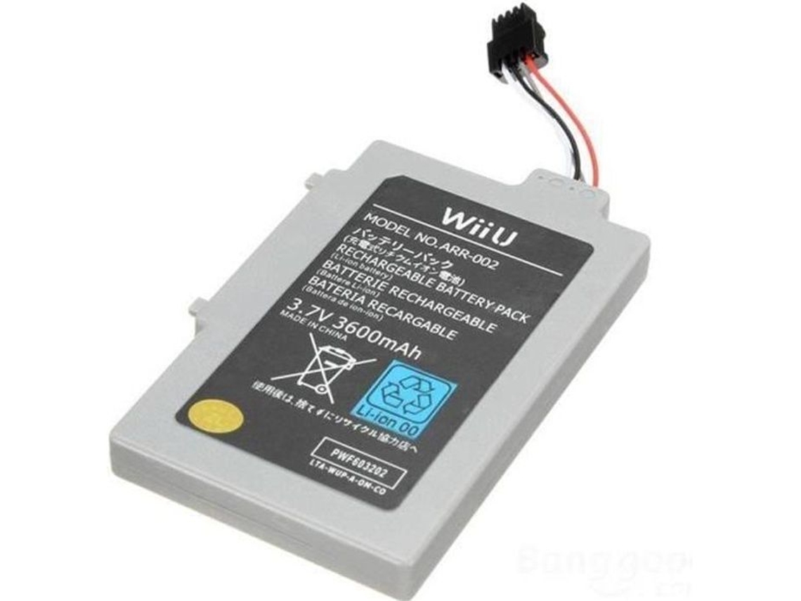 Bateria para Gamepad Nintendo Wii U 3600 Mah Wup-012 Chave de Fenda Tri Wing Straße Game STRASSE GAME