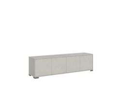 Suporte para TV com 4 portas, 172x40x48 cm, Lumina Cashmere
