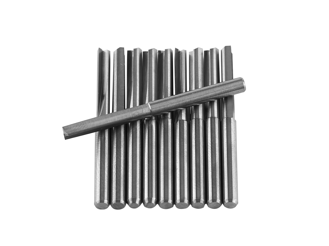 Laxiscreed Fresa Cnc Com Lâminas Dobradas Para Eixo De 3.175mm De Alta Precisão