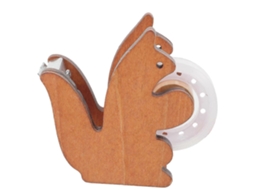 Porta fitas em Formato de Esquilo, Dispensador de Fita Adesiva para Escritório, Portátil, Material Escolar. GOKOCO