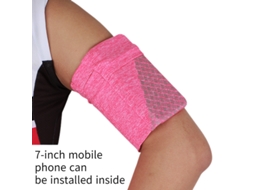 Braçadeira Esportiva Universal Para Todos Os Celulares. Braçadeira Para Celular Ideal Para Corrida, Exercícios E Treinos Na Academia. Compatível Com C