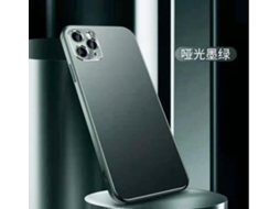 Capa de Telefone EOOCOO, para Apple, com lente de metal e buraco preciso