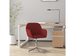 Office Chair, Office Chairs Vidaxl Vermelho Tecido (n/a)