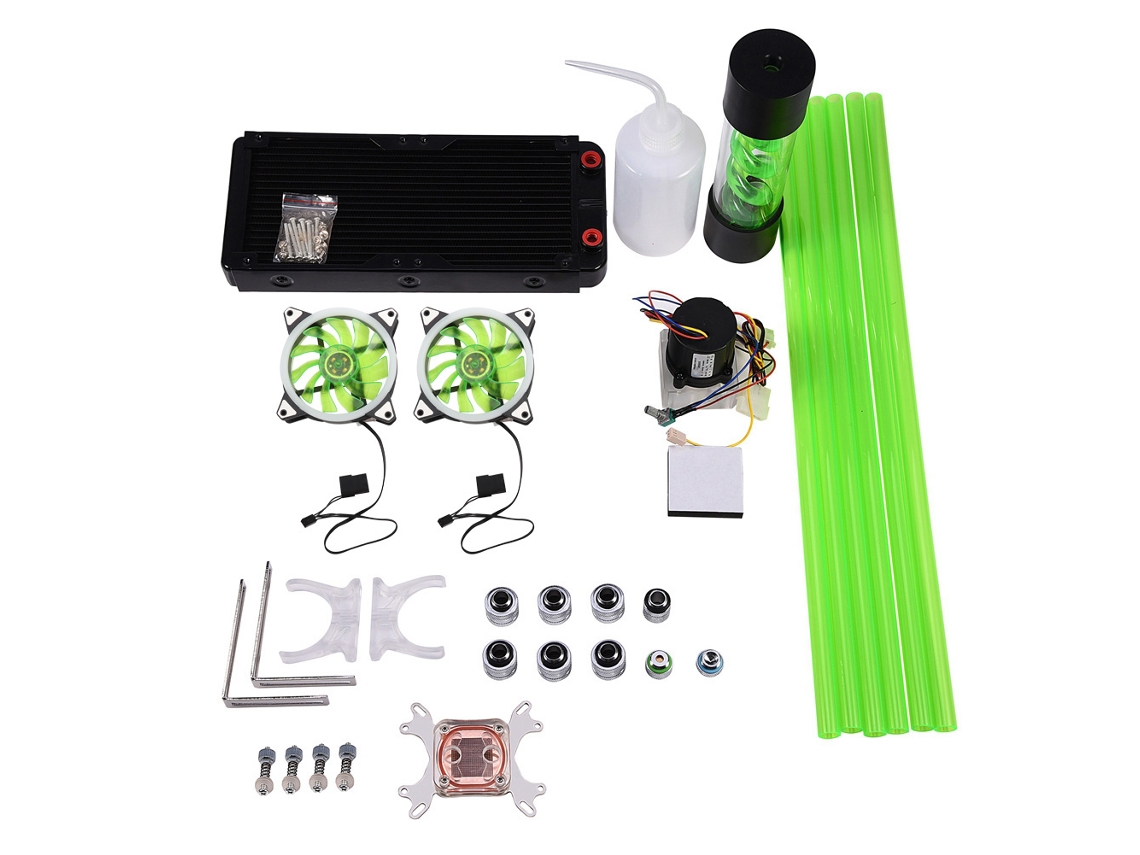 Resfriamento Cpu LAXISCREED 240mm Led Verde
