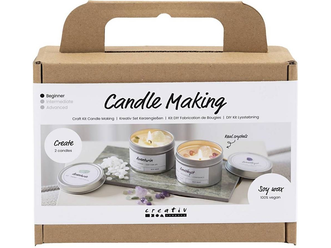 Kit DIY Creativ Vela Soja 