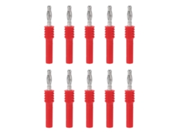 10pcs Conector Banana 4mm Macho A 2mm Hembra Para Multímetro