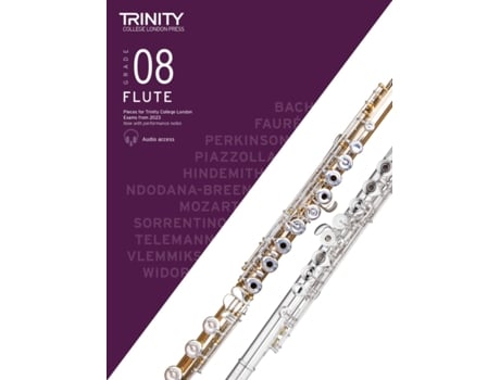 Livro Trinity College London Flute Exam Pieces from 2023 Grade 8 de Trinity College London (Inglês)