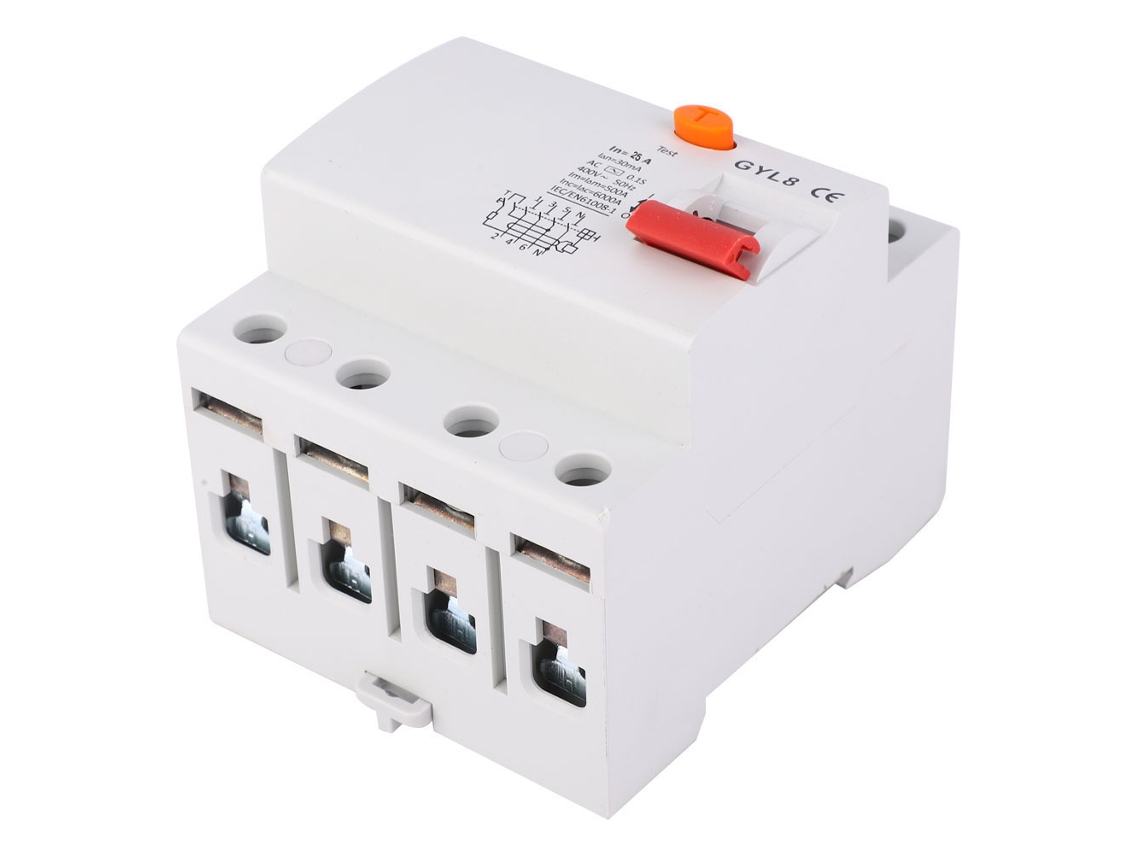 Laxiscreed Disjuntor Residual 400vac Para Proteção Contra Fugas E Segurança Elétrica