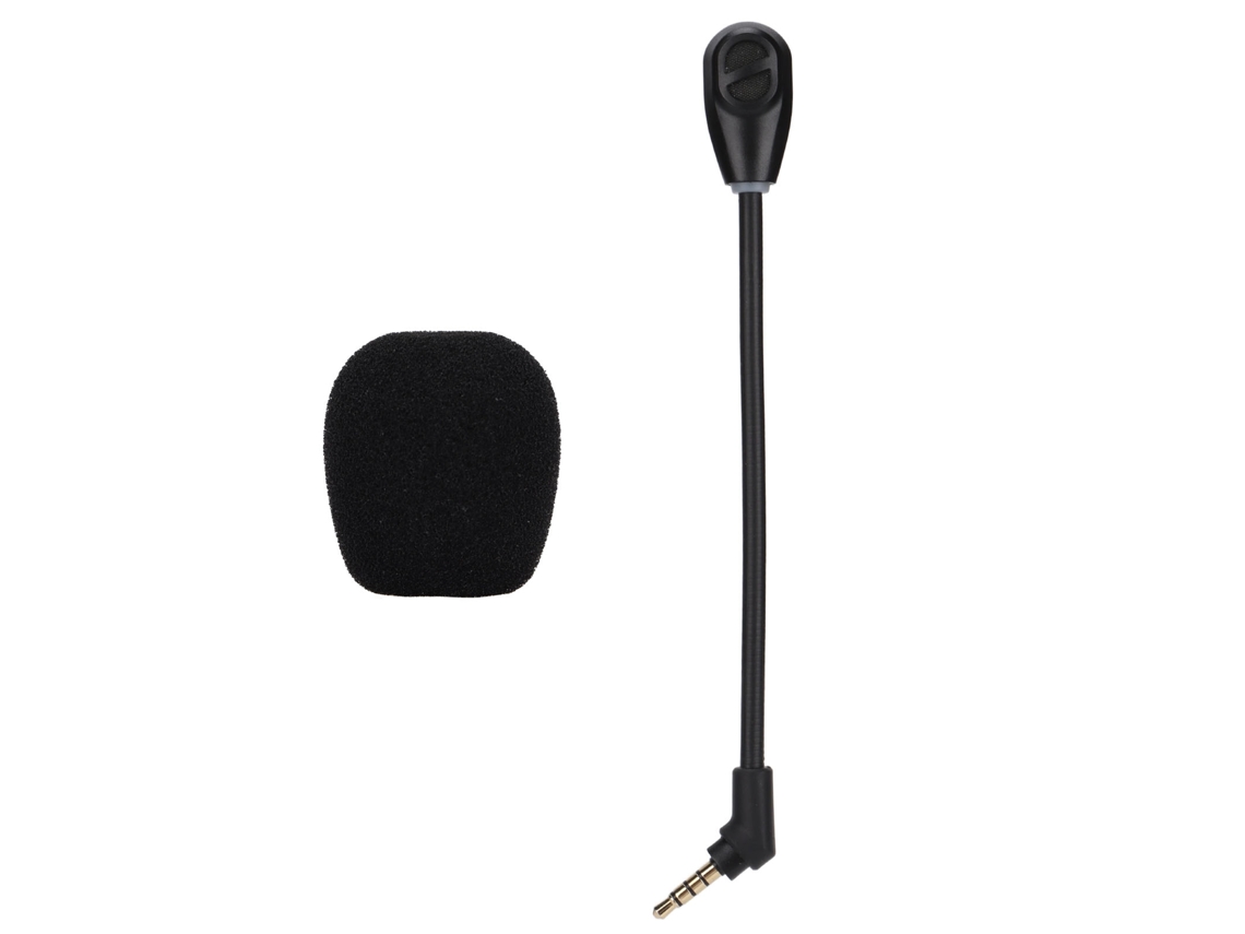Microfone Giratório Desmontável com Cancelamento de Ruído para Kingston Hyperx Cloud Flight