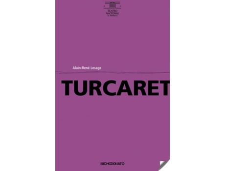Livro Turcaret de Alain-Rene Lesage (Português)