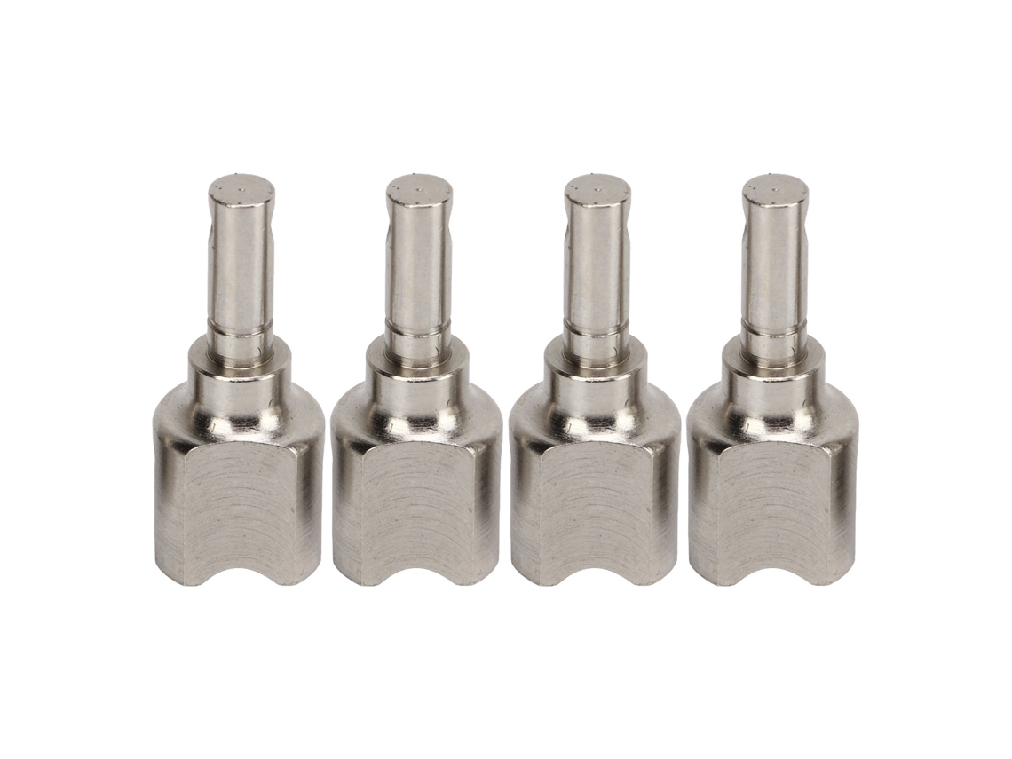 Mali 4 Peças Copo Diferencial Rc de Aço Alta Resistência Conector para Arrma 1/7 1/8 Prata
