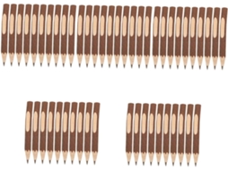 Conjunto De 50 Canetas Esferográficas Madeira Nuobesty, Feitas