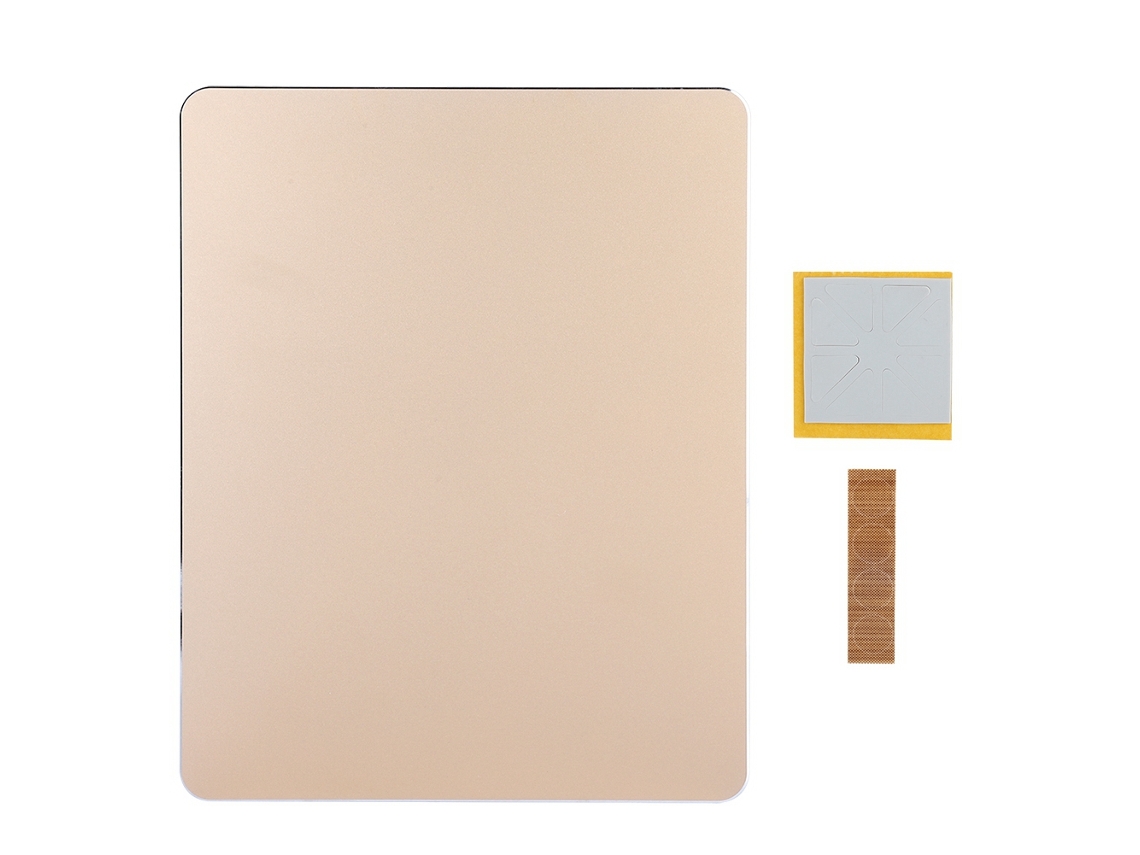 Mouse Pad LAXISCREED Preto+ouro Duas Faces