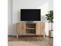Vidaxl Gabinete para Tv 102 X 34,5 X 50 Cm Carvalho Arttisan