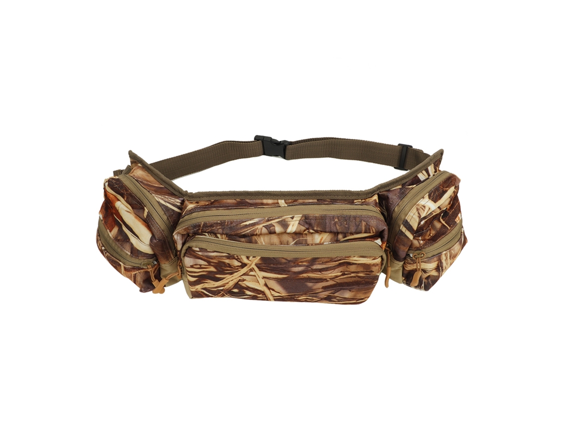 Bolsa de Cintura Camuflada para Pesca e Trekking S/MARCA