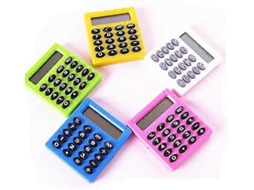 Calculadora De Bolso, Mini Calculadora Eletrônica Portátil De 5 Peças E 8 Dígitos Para Educação Matemática, Escritório Básico Everley891