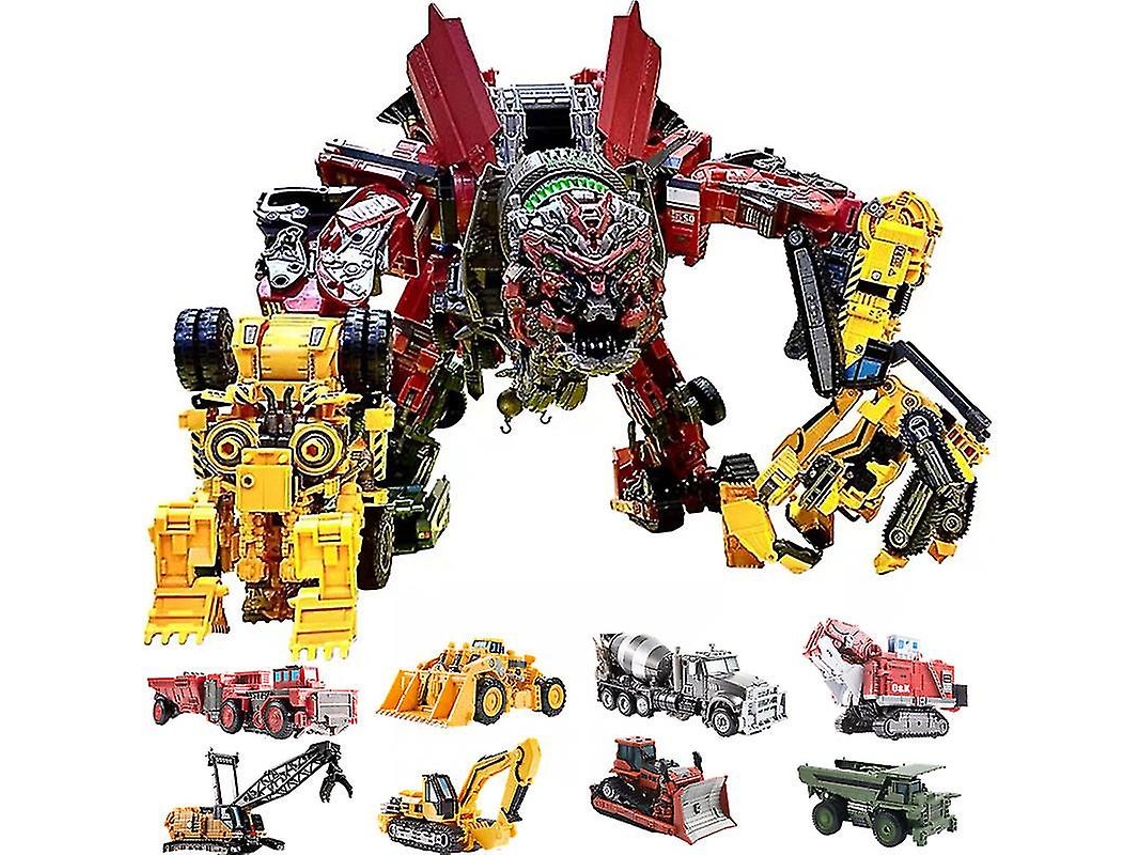 Aoyi Cool 8 Em 1 Brinquedos De Transformação Devastador De Grandes Dimensões Menino Anime Gancho Figuras De Ação Robô Carro Tecnol Aquaforge