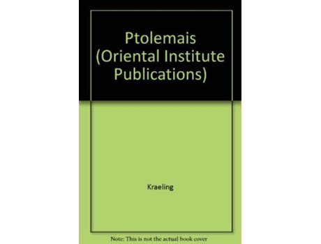 Livro Ptolemais de Carol H Kraeling (Inglês - Capa Dura)