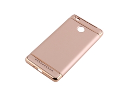 Capa dourada de três seções para Redmi 3s/3pro, proteção total, EOOCOO