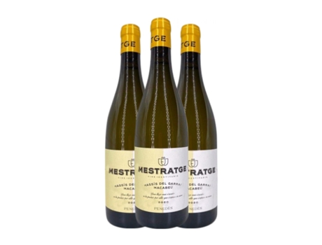 Vinho branco VINS IDENTITARIS Mestratge Macabeo Penedès Jovem (0.75 L - 3 Unidades)