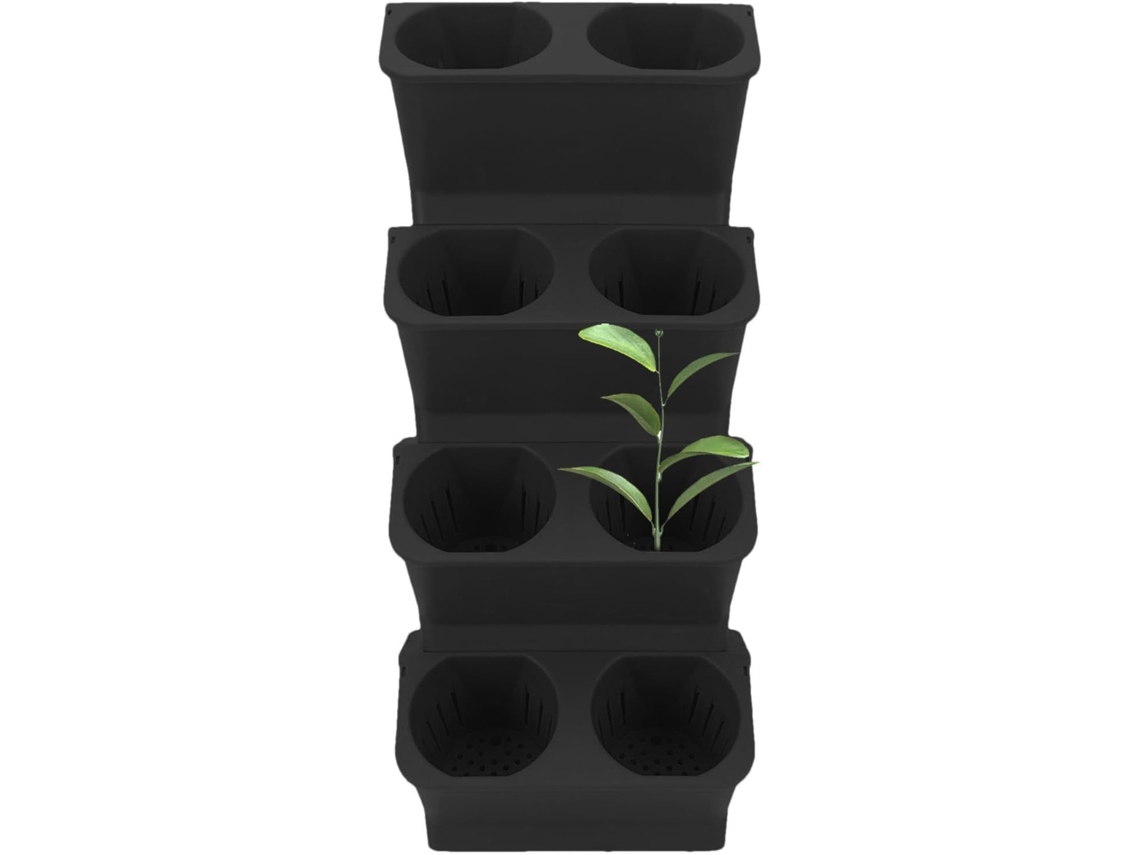 Jardineira Vertical para Uso Interno e Externo, com Vários Níveis, Grande e Profunda, Prateleira para Flores, Vasos CHABERLU