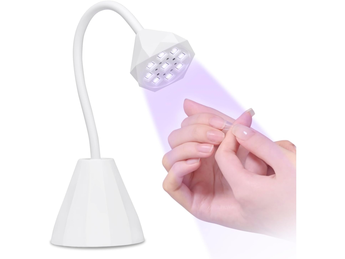 Lâmpada Uv Recarregável Para Unhas De Gel, Sem Fio, Para Manicure Profissional E Uso Doméstico