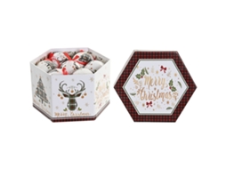 Bola De Natal Home Esprit Multicolor Pvc (14 Partes)