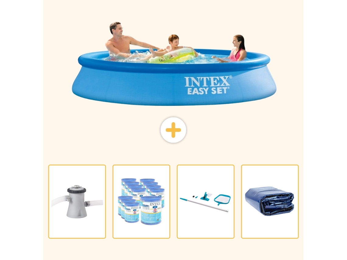Intex Piscina Easy Set Redonda - 305x61 Cm - 5-peças Scb93