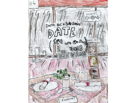 Livro Date Darren Has A Bad Feeling! de Drew Alot (Inglês)