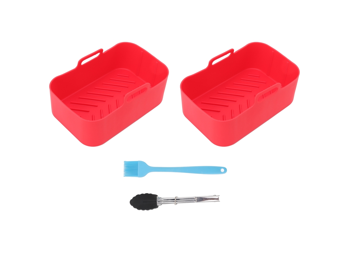 Panela de Silicone para Ninja Dz201 Foodi 8qt com Escova e Clip