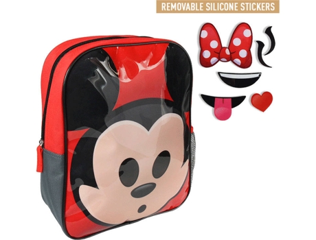 Mochila CERDÁ Personalizável Minnie Mickey Disney 34cm