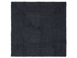 Vidaxl Tapetes De Área Retangular Cinzento-escuro 300 X 300 Cm Juta