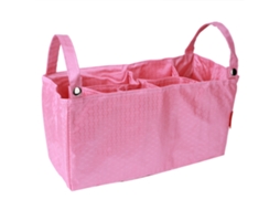 Mali saco Organizador para Carrinho de Bebê Multifuncional Rosa Bolsa de Diaper Acessórios de Carrinho