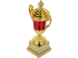 Troféu Escolar De Plástico Vermelho