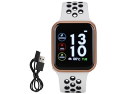 Pulseira inteligente F8 com monitoramento de frequência cardíaca EOOCOO