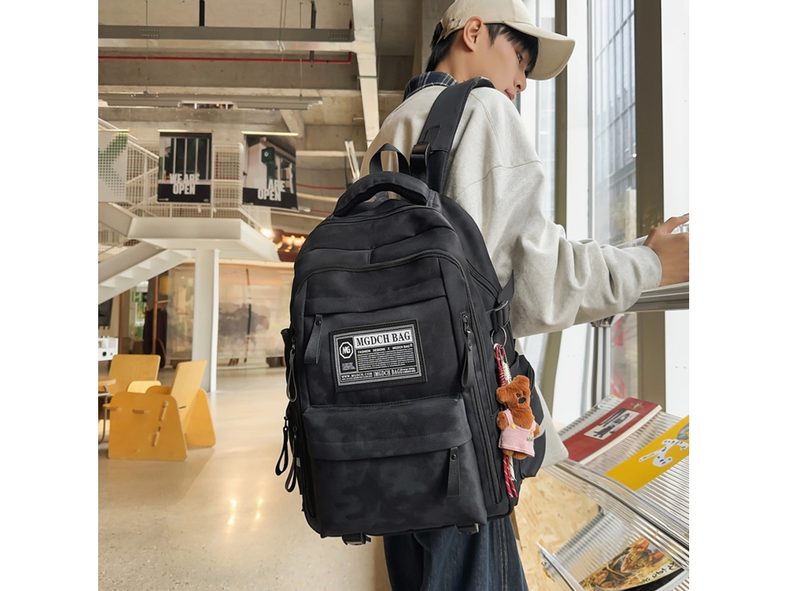 Laxiscreed Mochila Escolar Grande Para Estudantes, Jovens E Adultos - Conforto E Espaço
