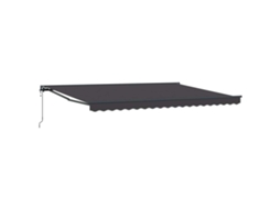 Vidaxl Toldo Retrátil Elétrico Antracite 4 X 2 M