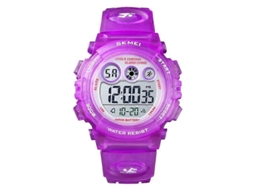 Relógio Eletrônico Esportivo Infantil Skmei 1451 Com Cronômetro Digital Led Luminoso E Cronógrafo.