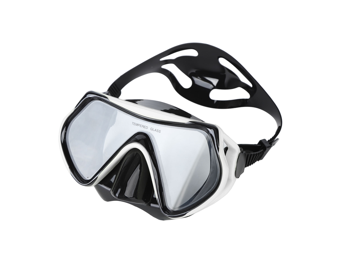 Óculos De Mergulho Adulto Silicone Anti-embaçamento Para Snorkeling E Natação Ao Ar Livre Branco