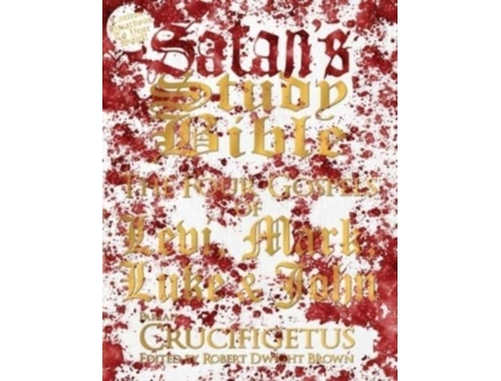 Livro Satans Study Bible The Four Gospels De Crucifigetus (inglês)