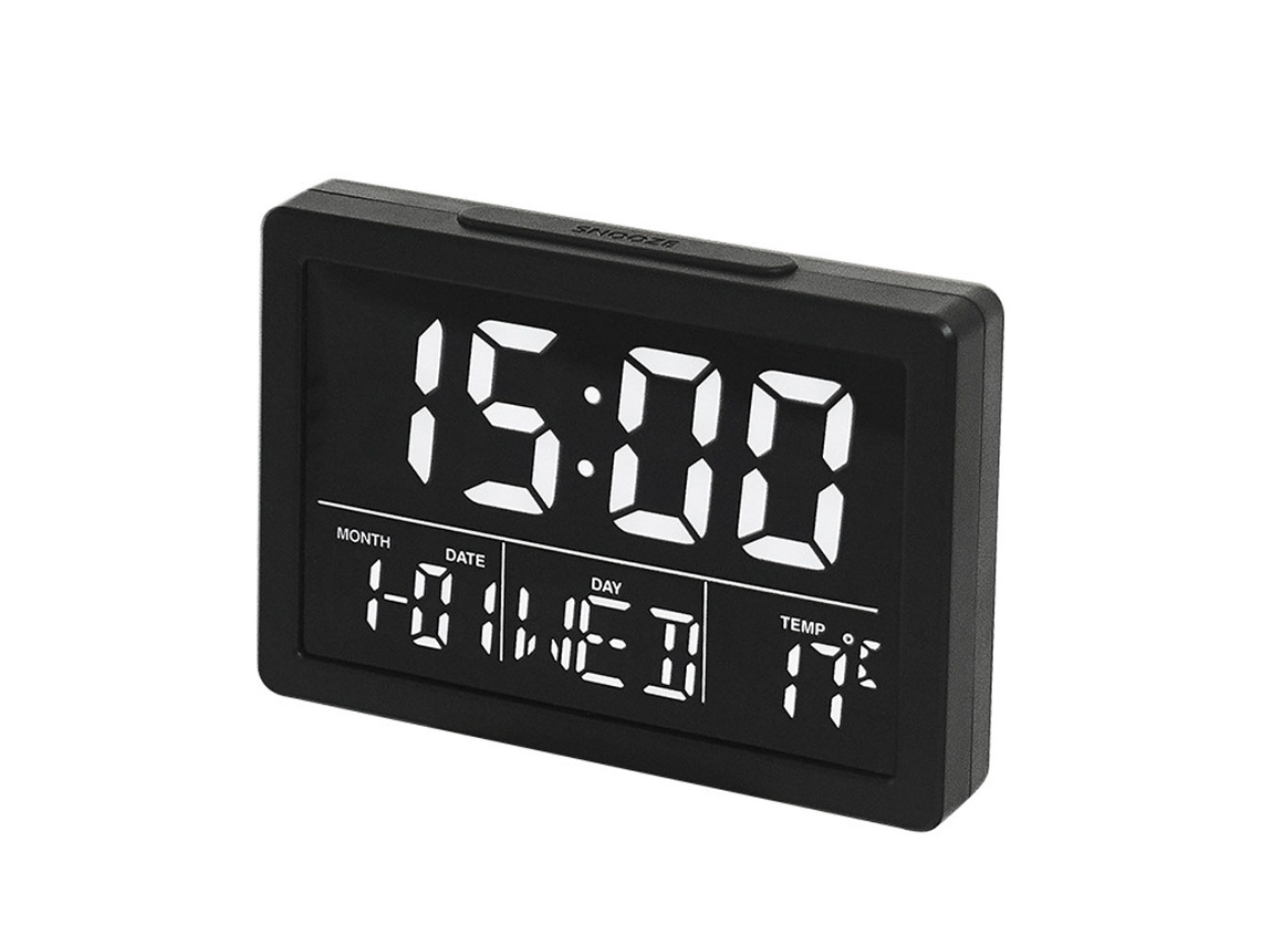 Relógio Led Grande Simples Relógio de Cabeceira Multifuncional NEVEANCE