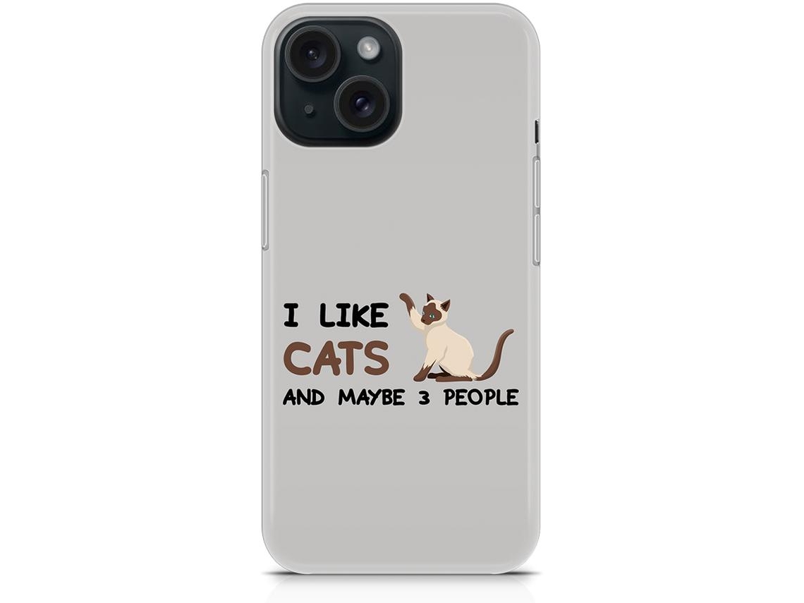 Capa Like Flexível para iPhone 14 THE CASES MARKET Silicone Multicor