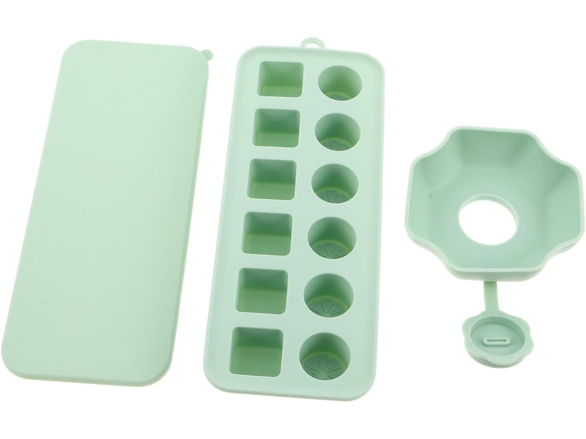 Mini Bolsa De Gelo De Silicone Com 12 Compartimentos