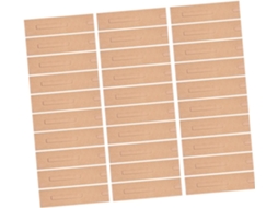 Solustre Kit De 30 Estojos De Papel Kraft Para Canetas, Porta-canetas Individuais Com Janela De Visualização, Embalagem