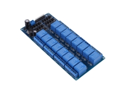 Laxiscreed Módulo De Relé 12v 16 Canais Com Proteção Óptica Para Automação
